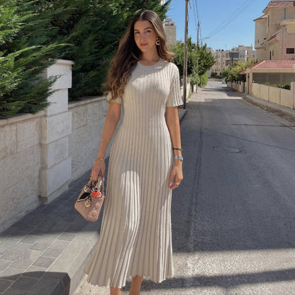Robe Plissée Élégante d’Été - Mila